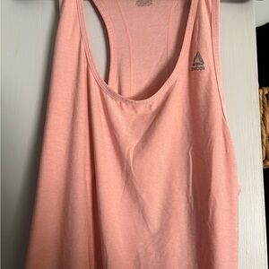 Reebok Coral Pink Racerback Tank Top